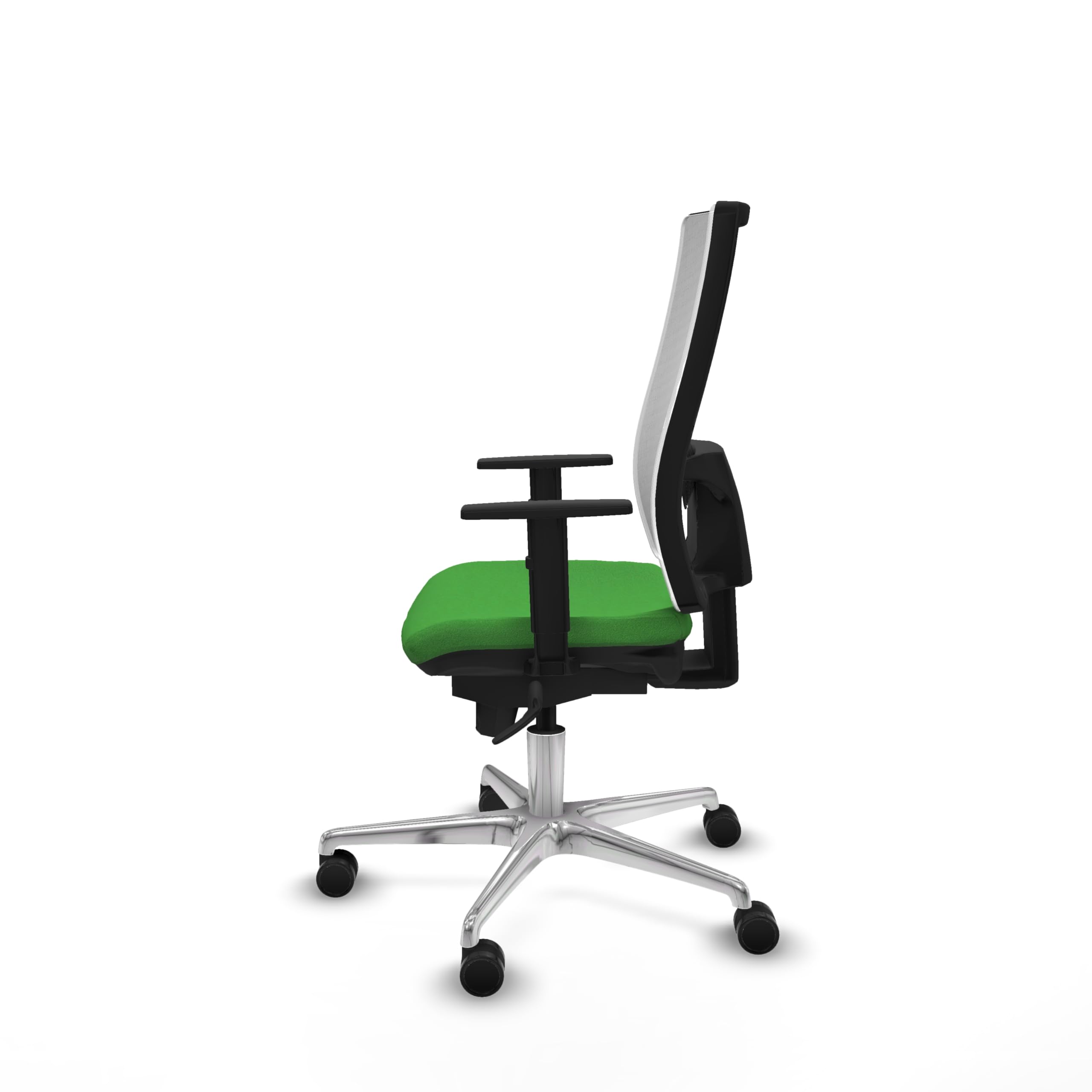 Piqueras y Crespo - La Mejor Silla ergonómica Calidad Precio, Modelo Horna, sillas operativas hasta 120 Kilos, Brazos 1D, Respaldo Regulable y Apoyo Lumbar 1D.