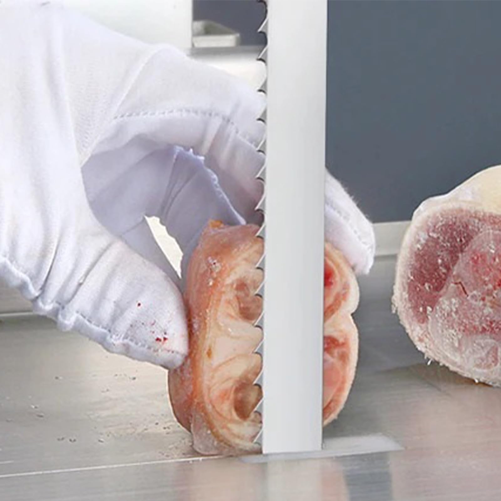 Lama Seghetto A Nastro Per Macelleria - Misura 116" (9'-8") X 5/8" X 0,022", 4 TPI, 1 Pezzo