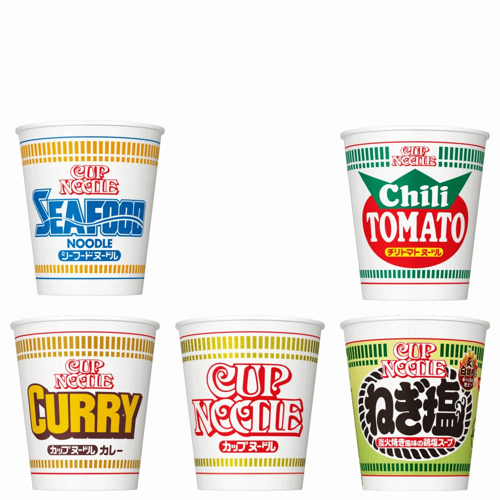 Amazon.co.jp: 日清食品 カップヌードル レギュラーサイズ 5柄 20食