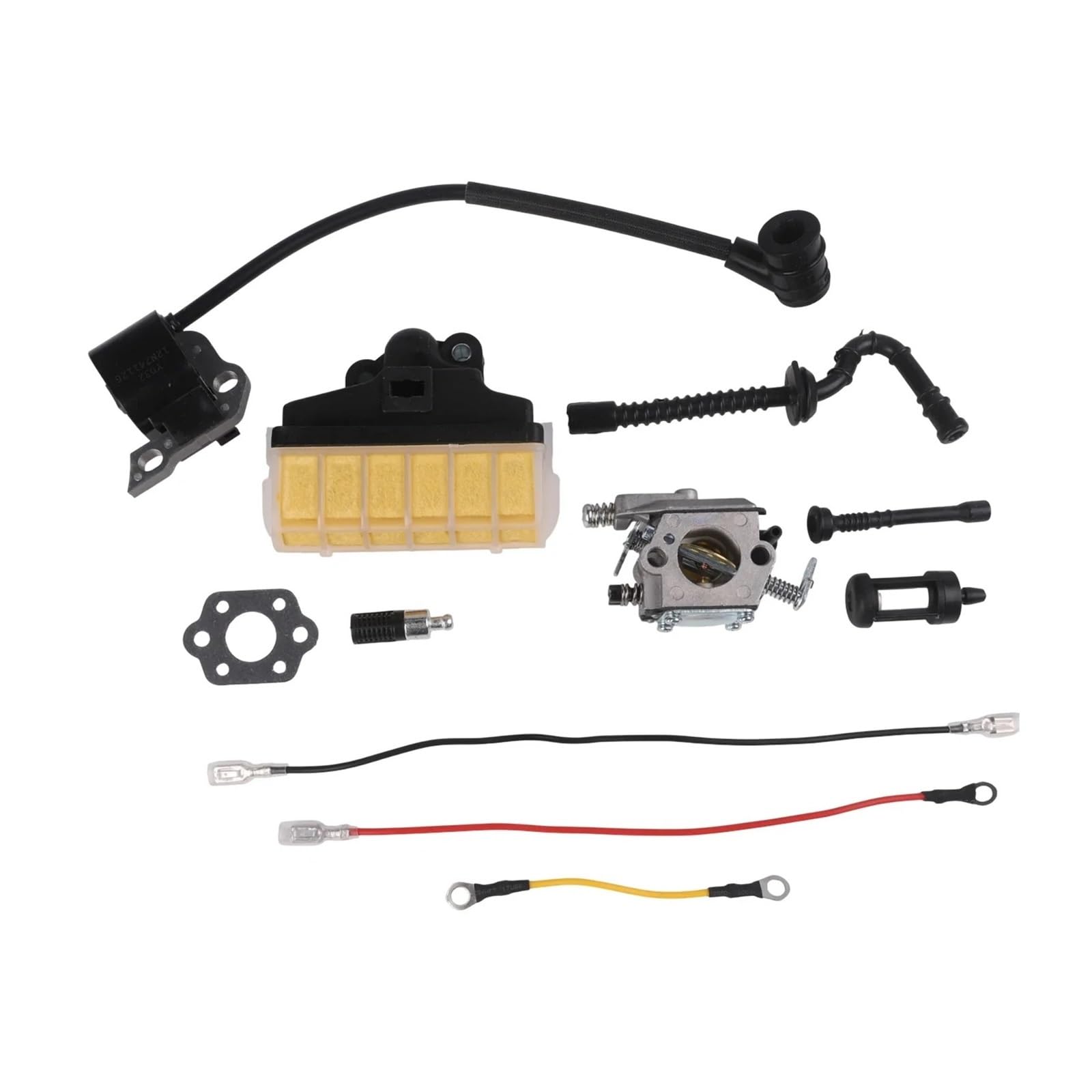 Kit carburateur et bobine d'allumage pour tronçonneuse MS 250C pièces de rechange