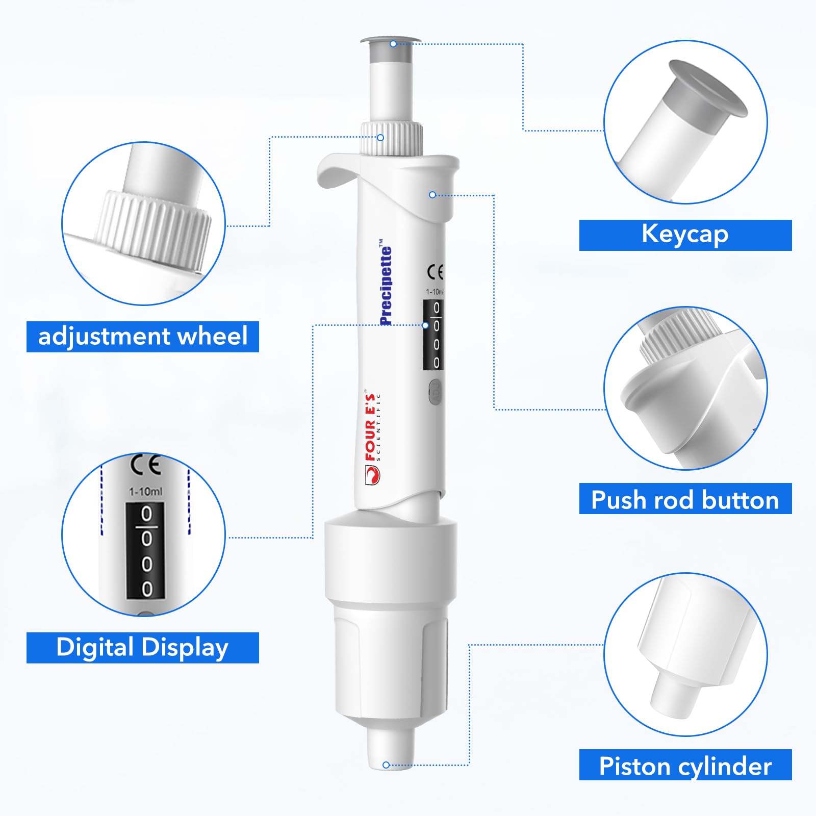 Stonylab Één Kanaal Pipettor Controller, Verstelbare Variabele Volume Micropipet Pipet Pipette Met Autoclavable Tip Kegel Voor Laboratoriumonderzoek 0 5 10 L 2001831865 Stonylab Één Kanaal Pipettor Controller, Verstelbare Variabele Volume Micropipet Pipet Pipette Met Autoclavable Tip Kegel Voor Laboratoriumonderzoek 0 5 10 L 2001831865