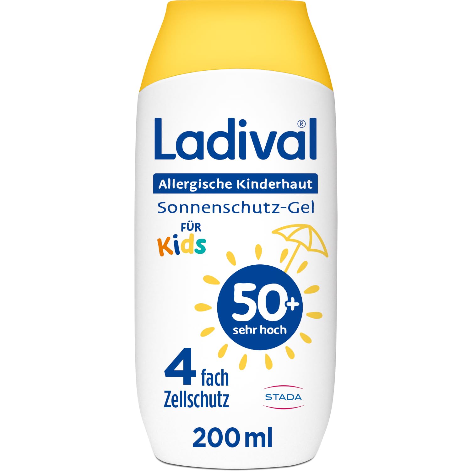 Ladival Sonnenschutz-Gel für allergische Kinderhaut LSF 50+, 200 ml Gel