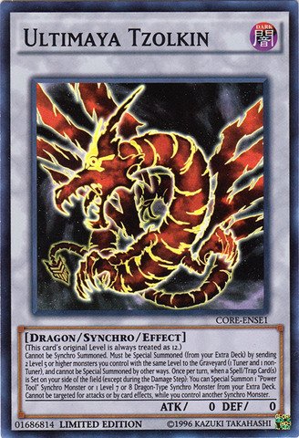 YU-GI-OH! - Ultimaya Tzolkin (CORE-ENSE1) - Clash of Rebellions: Special Edition - Limited Edition - Super Rare