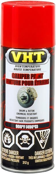 VHT CSP739000 Brake Caliper Paint, Black, Satin, 11 ounces, 1 (Non-Carb Compliant) - 5