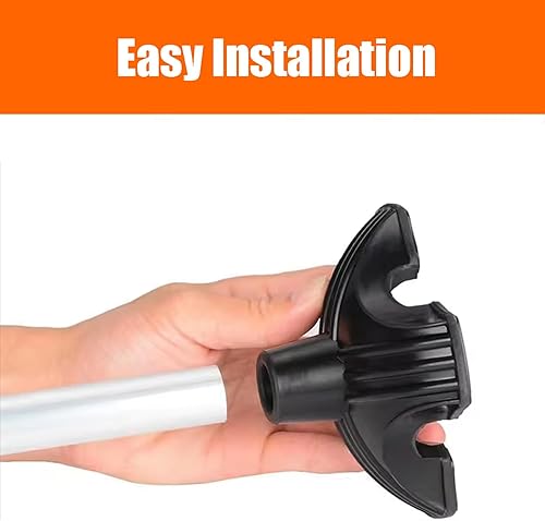 Miniatura 3 de Paquete de 4 puntas de bastón, puntas de muleta, base de caña de pie para la mayoría de los caminos, punta de caña de goma de repuesto