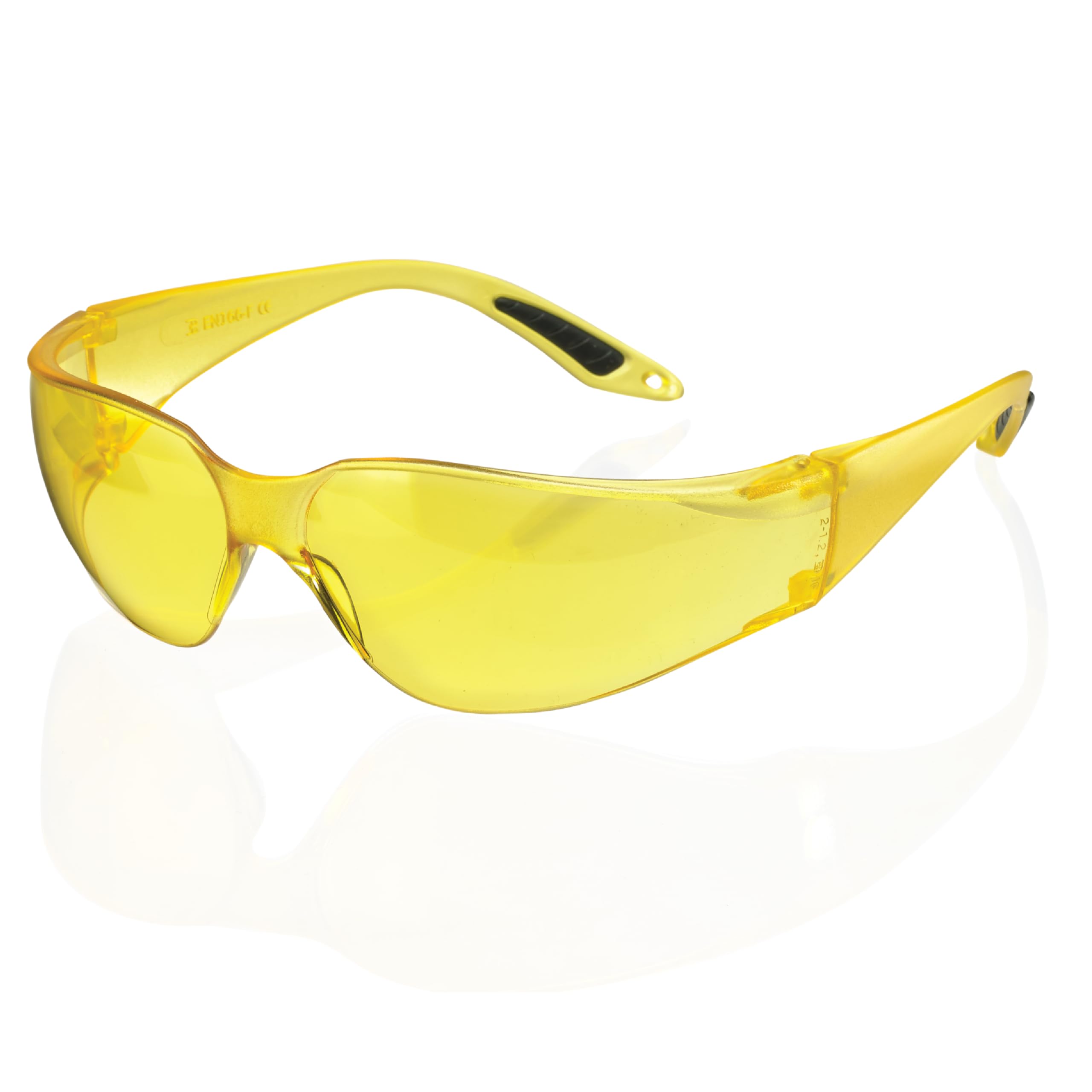 Beeswift - Vegas Safety Glasses - Ultra Lightweight Safety Glasses with Polycarbonate Lens and One Piece Side Arm - Comfortable Safety Goggles Adult - Eye Protection Glasses, Work Accessories - 3