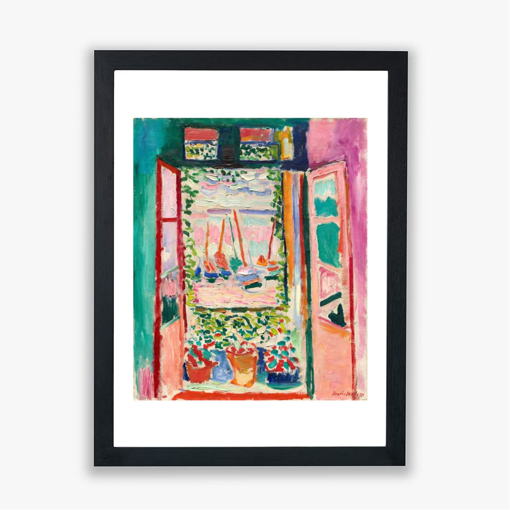 Matisse Open Window Collioure poster giclée pour salon lumineux