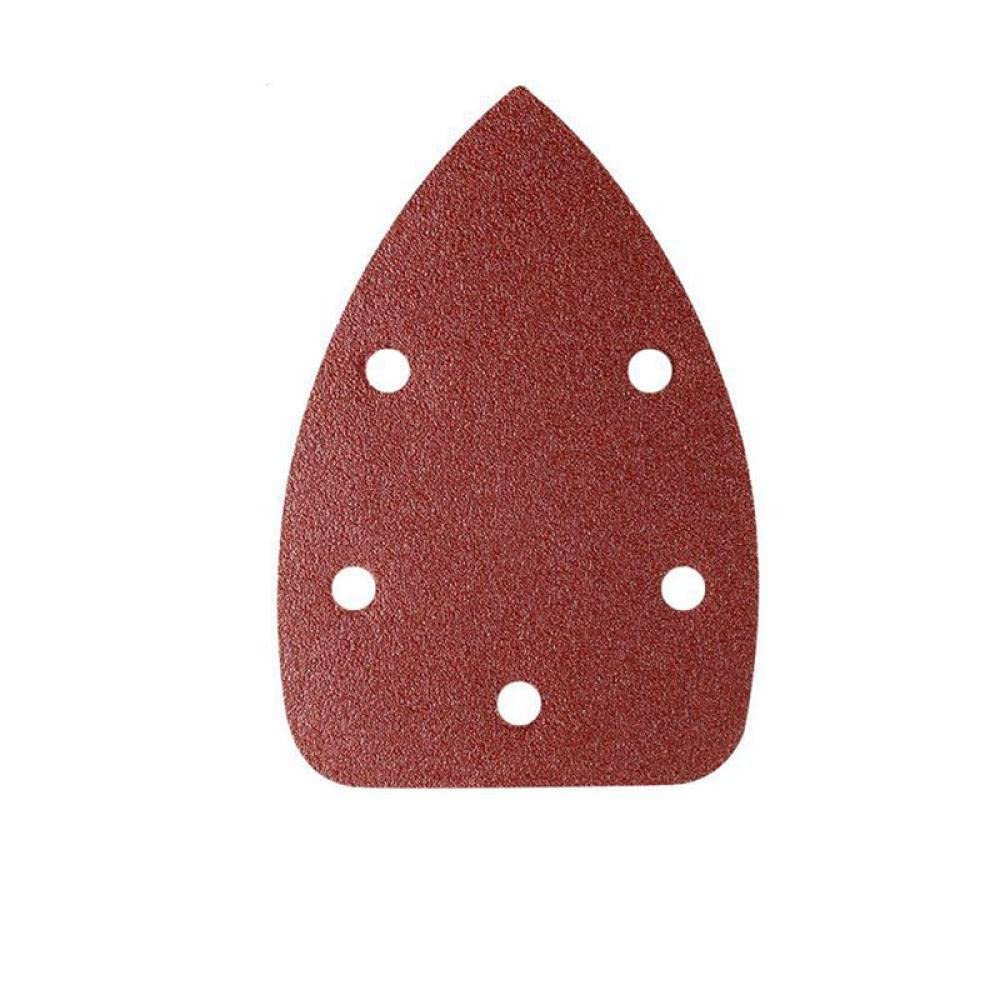 72 Piezas 140mm Detalle de ratón Lijadora Papel de Lija Almohadillas para Lija Hojas de Lija Surtidas 40 60 80 120 240 Granos,H