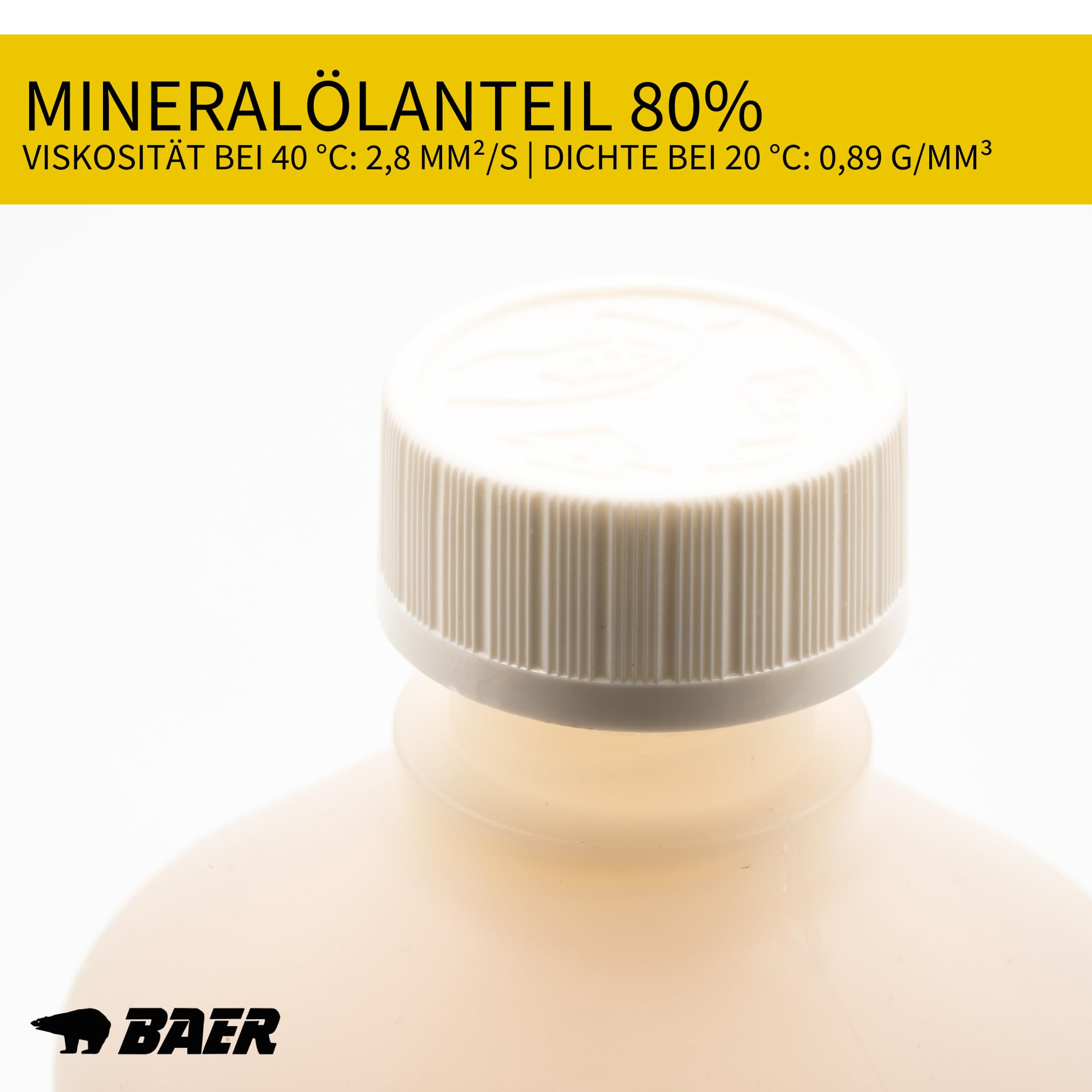 BAER Schneidöl 1000 ml – Hochleistungs Bohröl & Kühlschmierstoff für Gewindeschneider, Bohren, Fräsen & Gewindeformen – Schmiermittel für Metallbearbeitung & Profi-Einsatz