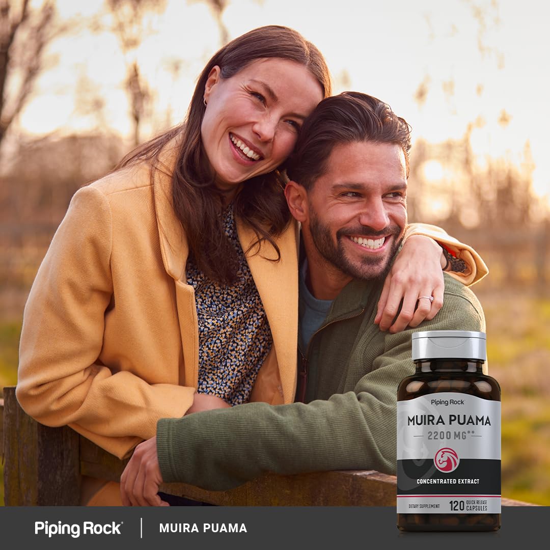Piping Rock Muira Puama Root Extract For Men & Women | 120 Capsules — Amazon image 6