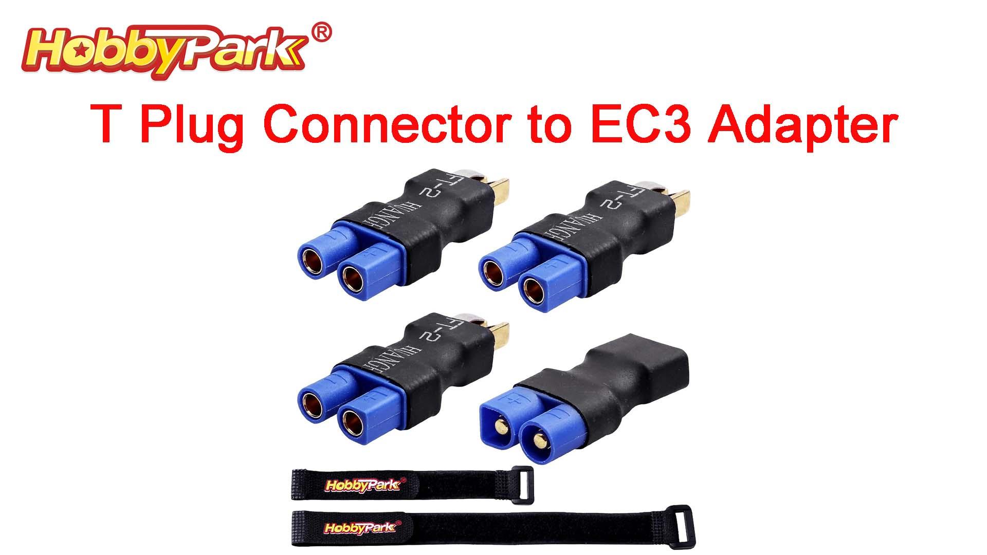 Amazon.com: Hobbypark T Plug Deans Style to EC3 Connector Plugs