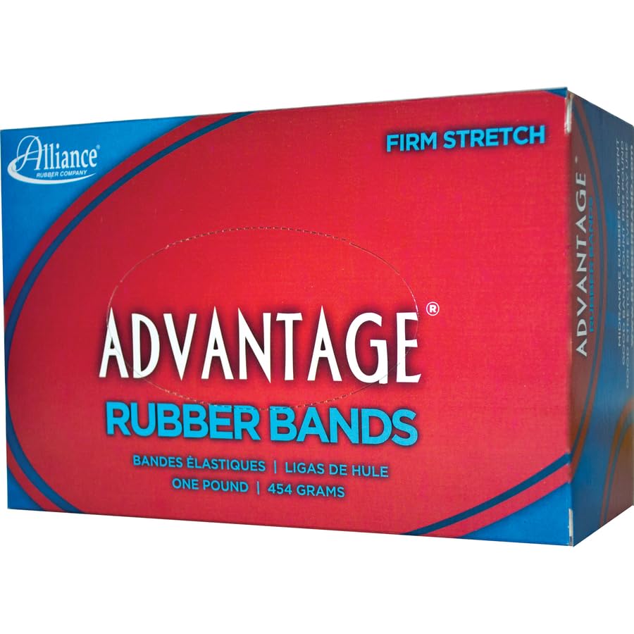 Alliance Rubber 66325 Advantage Rubber Bands Size #32, 1 lb Box Contains Approx. 700 Bands (3" x 1/8", Green) - Image 4