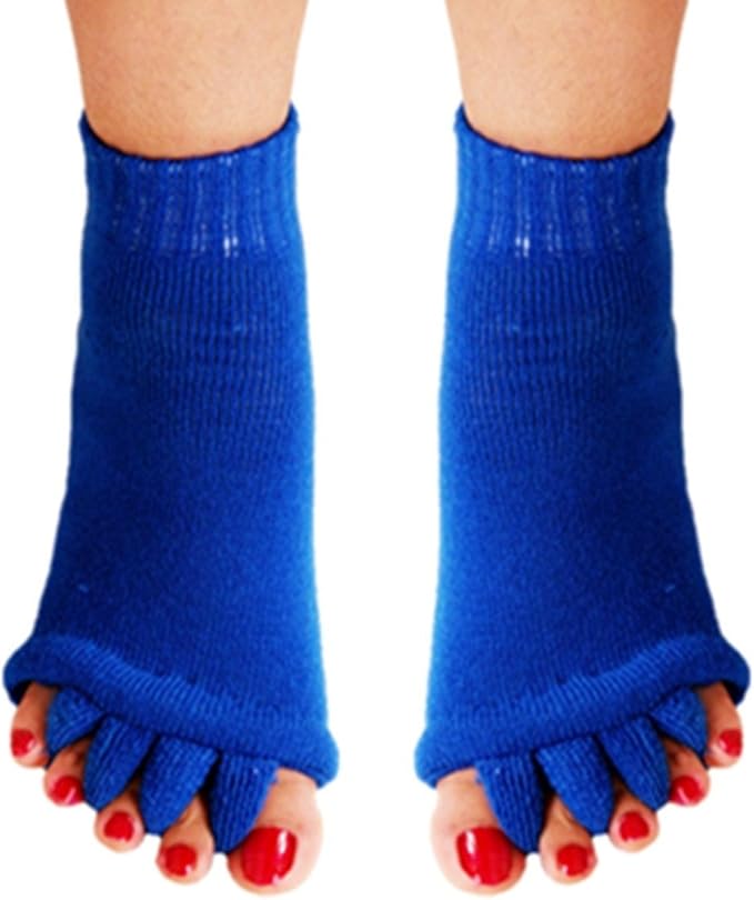 Bcurb Open Toe Separator Spacer Socks Stretch Tendon Pain Relief Yoga