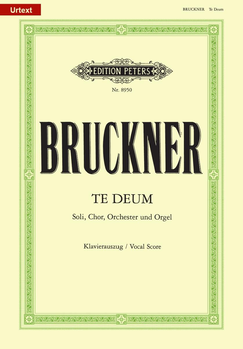 Te Deum (Vocal Score) (Edition Peters)