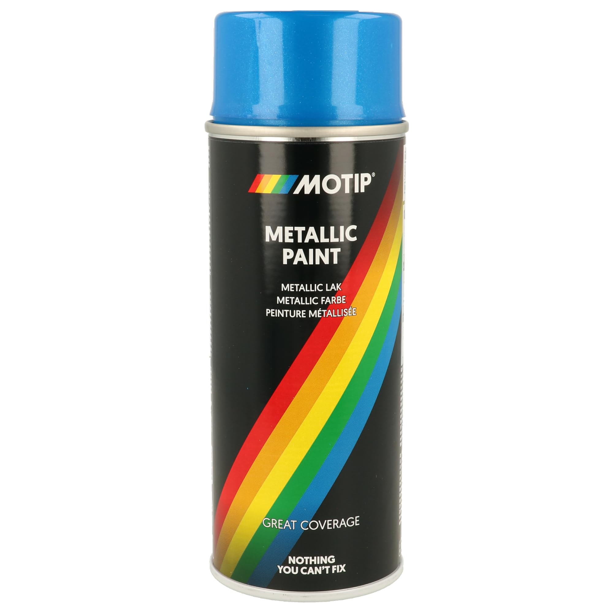 Motip Metallic Spray Paint - Blue - 400 ml
