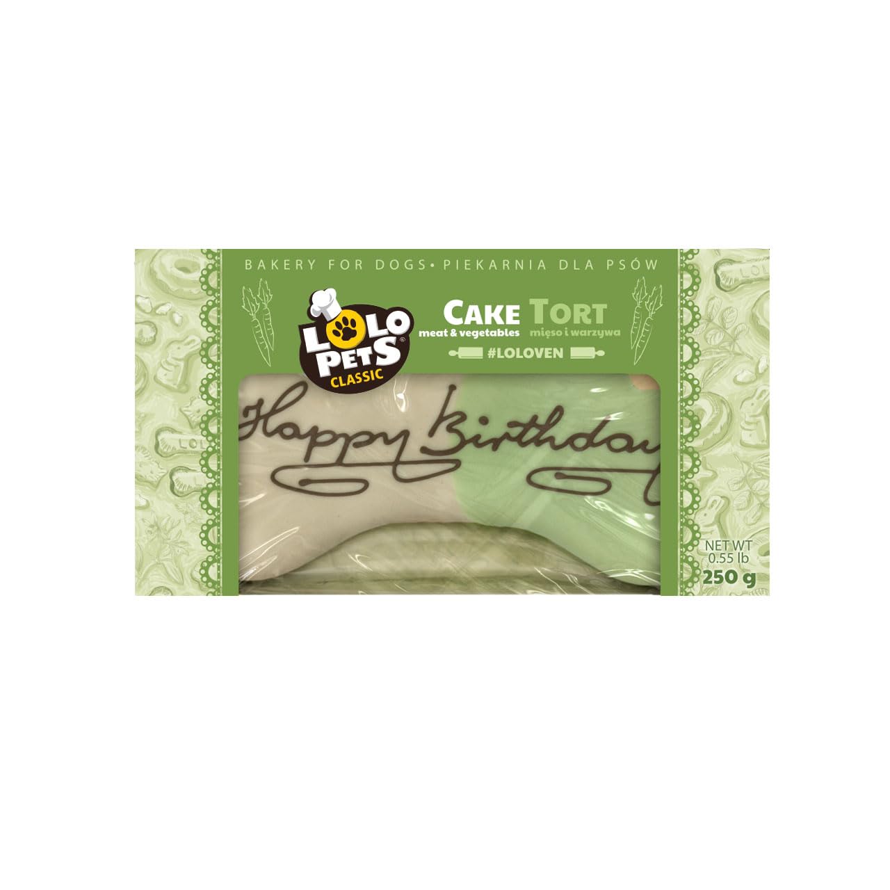 Clásicos Carnes y Verduras Pastel De Cumpleaños - 250 g