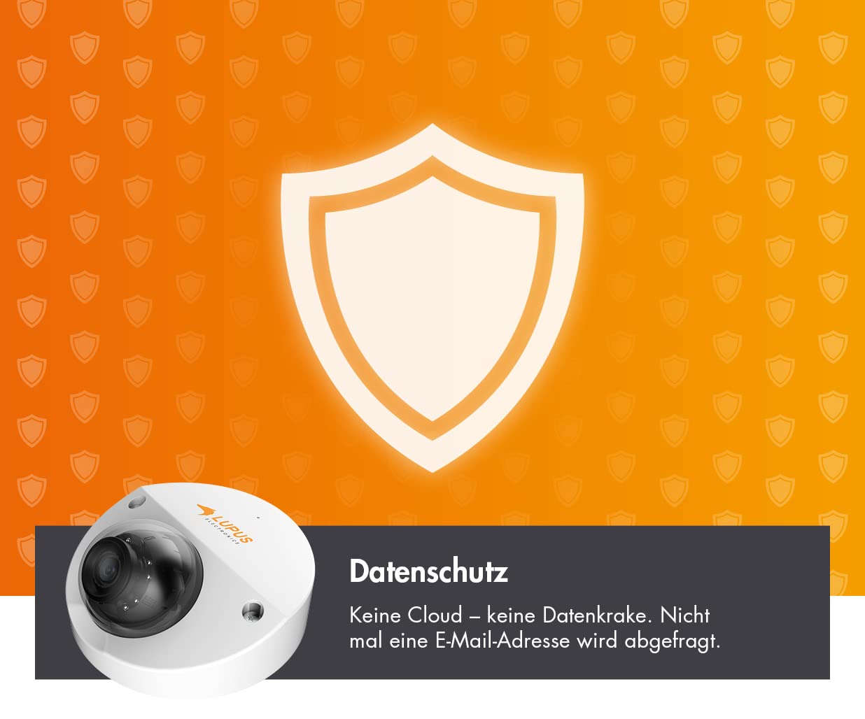 Lupus LE228 IP Dome Kamera mit PoE, Überwachungskamera aussen, SD Aufzeichnung, Deutscher Hersteller, Personenerkennung, 50m Nachtsicht, Metallgehäuse, inkl. PC/MAC-Software, Ver. 2021