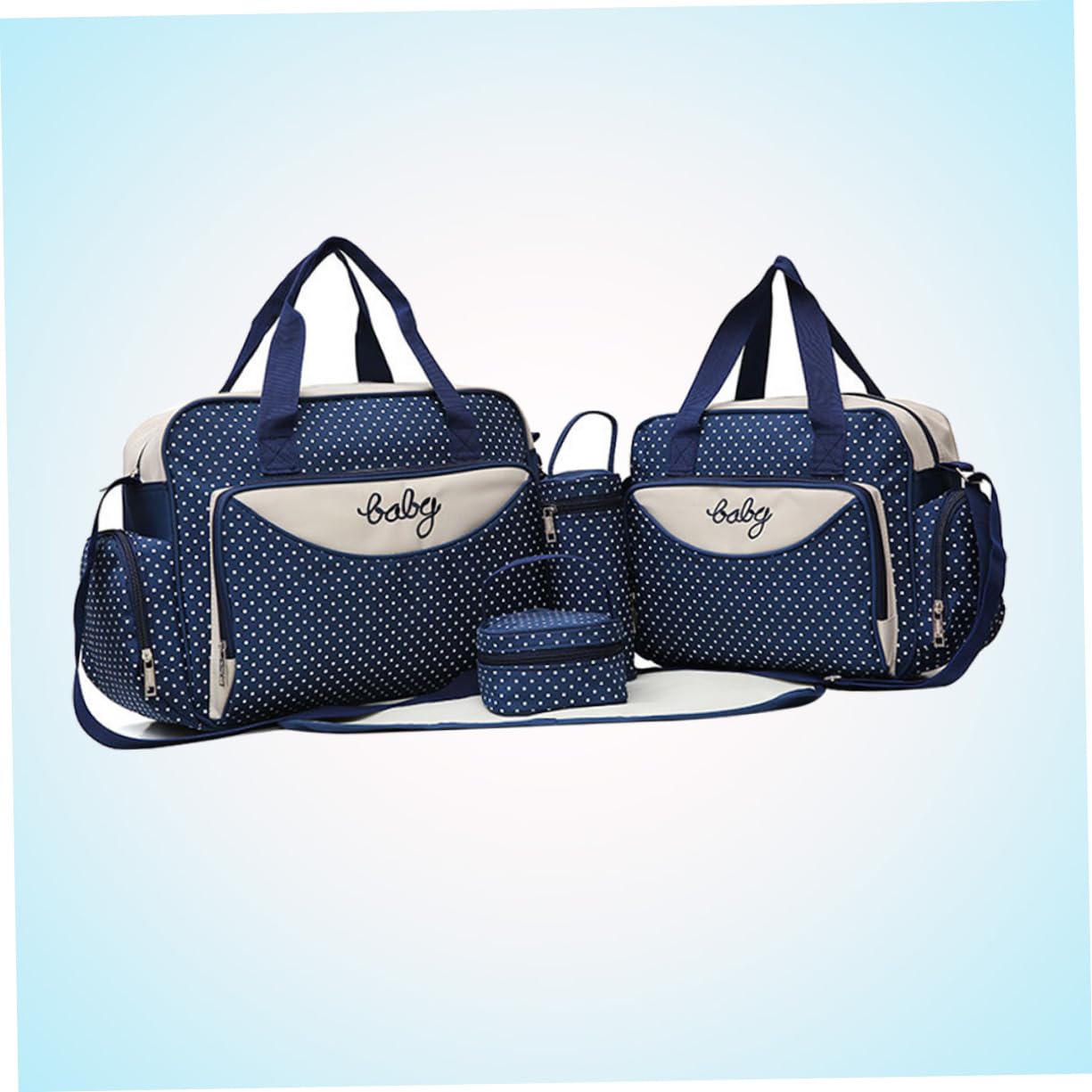 COLLBATH Bolso De Mamá Bolsos Para Mami Bolsa De Bebé Portátil Bolso De Hombro Bolsos De Mano Para Mujer Bolsos Para Cambiar Pañales De Maternidad Bolso Para Mujer Rosy