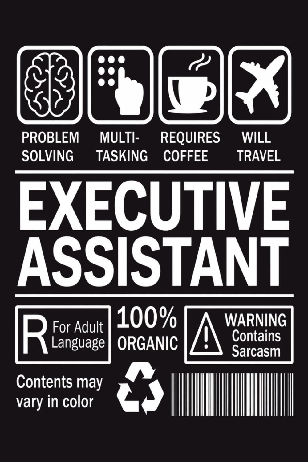 Executive Assistant Gifts: Funny Hilarious Novelty Gag Humor Journal Composition Notebook Present Ideas For Administrative Professional Secretary ... Strategic Support Specialist Organizer