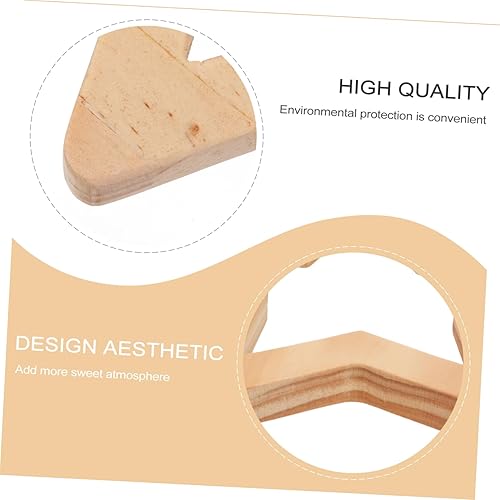 Miniatura 3 de ARTIBETTER 1 pieza de partición de la habitación de los niños con recorte de estrella de madera para fiesta de Navidad para el hogar Belén para