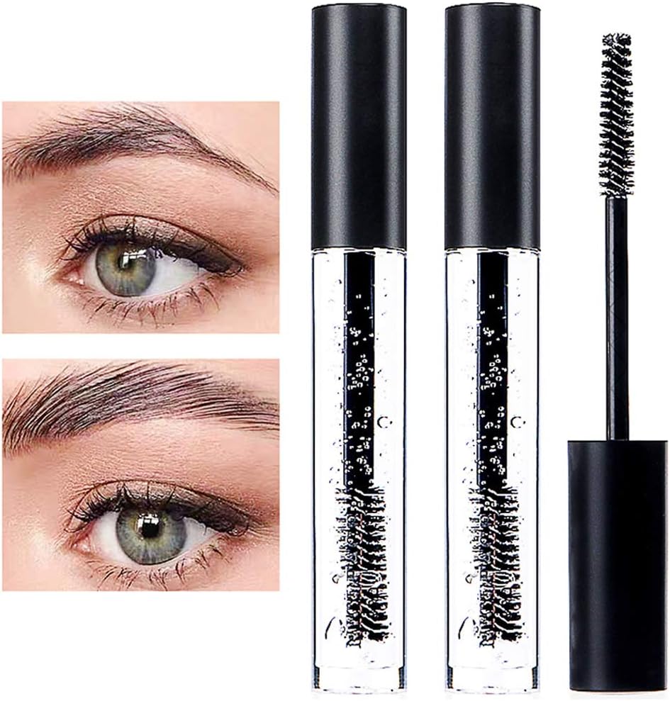 DAGEDA Clear Eyebrow Setting Gel, 2 Pack Brow Fix Gel, Waterproof And Sweat-Proof Eyebrow Repair Liquid Brows Styling Beauty Salon Home Use Makeup, 1.81oz
