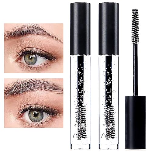 DAGEDA Clear Eyebrow Setting Gel, 2 Pack Brow Fix Gel, Waterproof And Sweat-Proof Eyebrow Repair Liquid Brows Styling Beauty Salon Home Use Makeup,