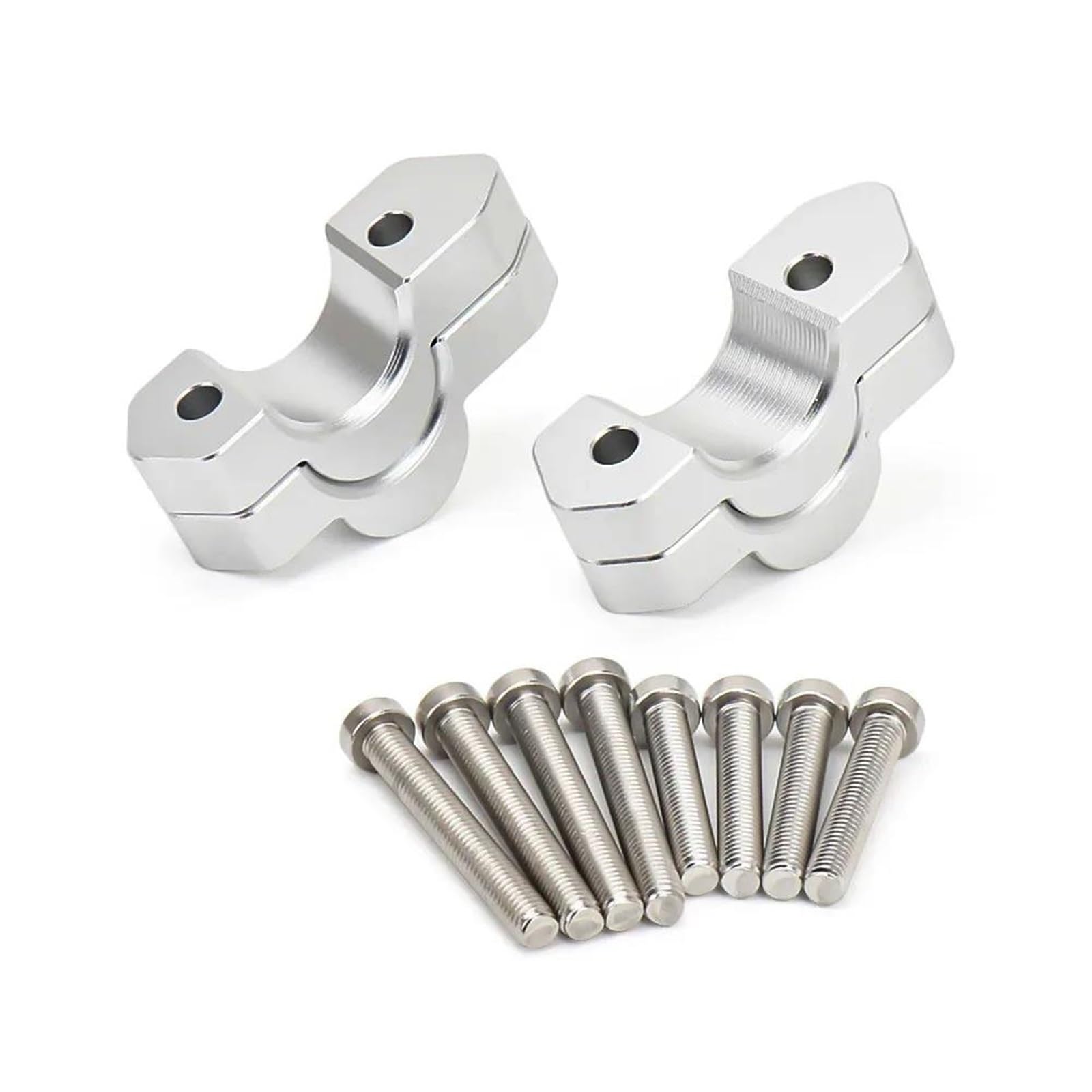 Abrazadera de elevación para manillar BMW R1300GS en aluminio negro de alta resistencia 4