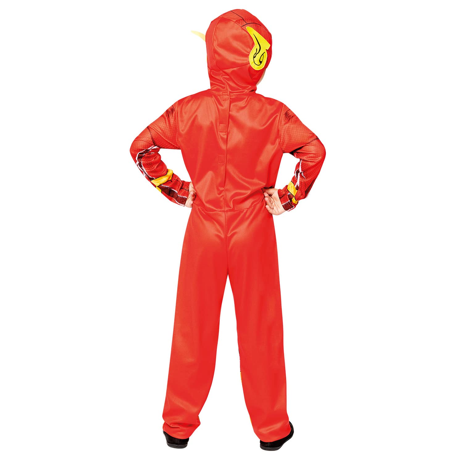 Amscan 9910119 - Oficjalny kostium dla dzieci Warner Bros the Flash Boys Sustainable Fancy Dress Wiek: 6-8 lat