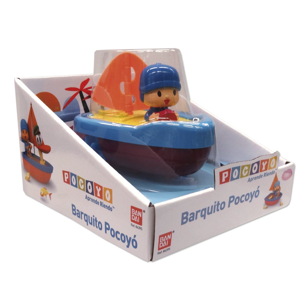 Pocoyo – Small Multicoloured Boat (Bandai 84395)