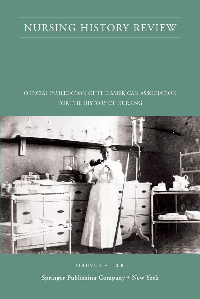 Buy Nursing History Review No.8 Pb: Official Journal of the American Association for the History of Nursing — BookShops.in