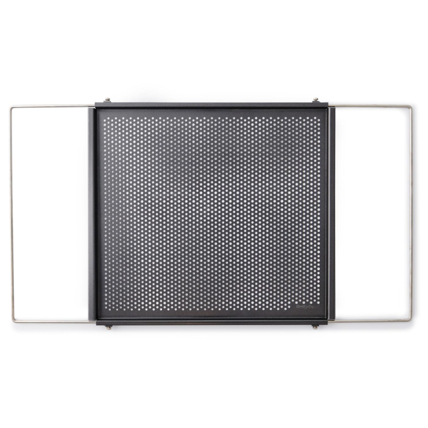 Betty Bossi Backblech gelocht – Ausziehbares Backblech 40–68 cm – antihaftbeschichtetes Lochblech aus Metall – hitzebeständig & platzsparend für jeden Backofen