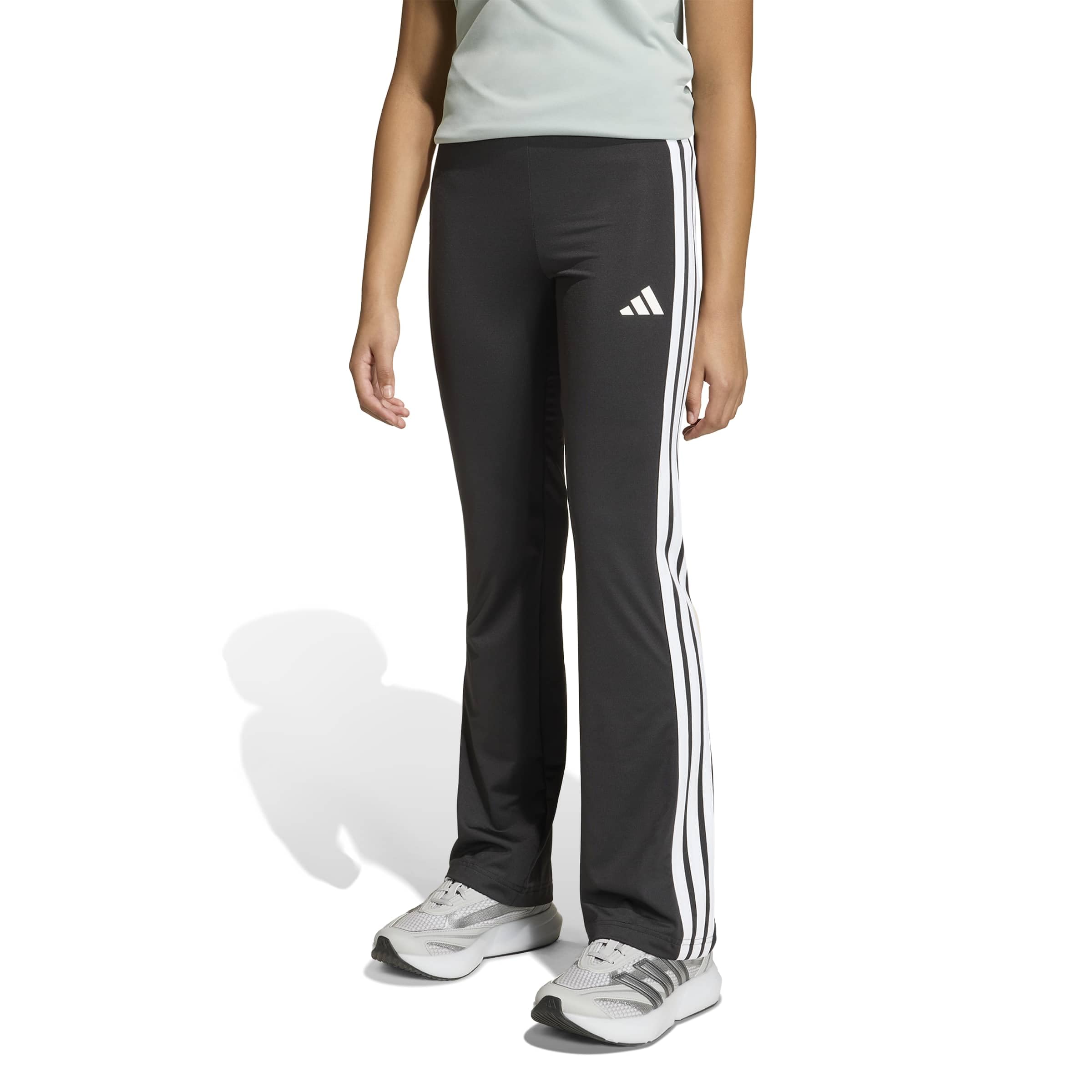 adidas Train Essentials 3-Stripes Flared Leggings - Medias (1/1) Niñas