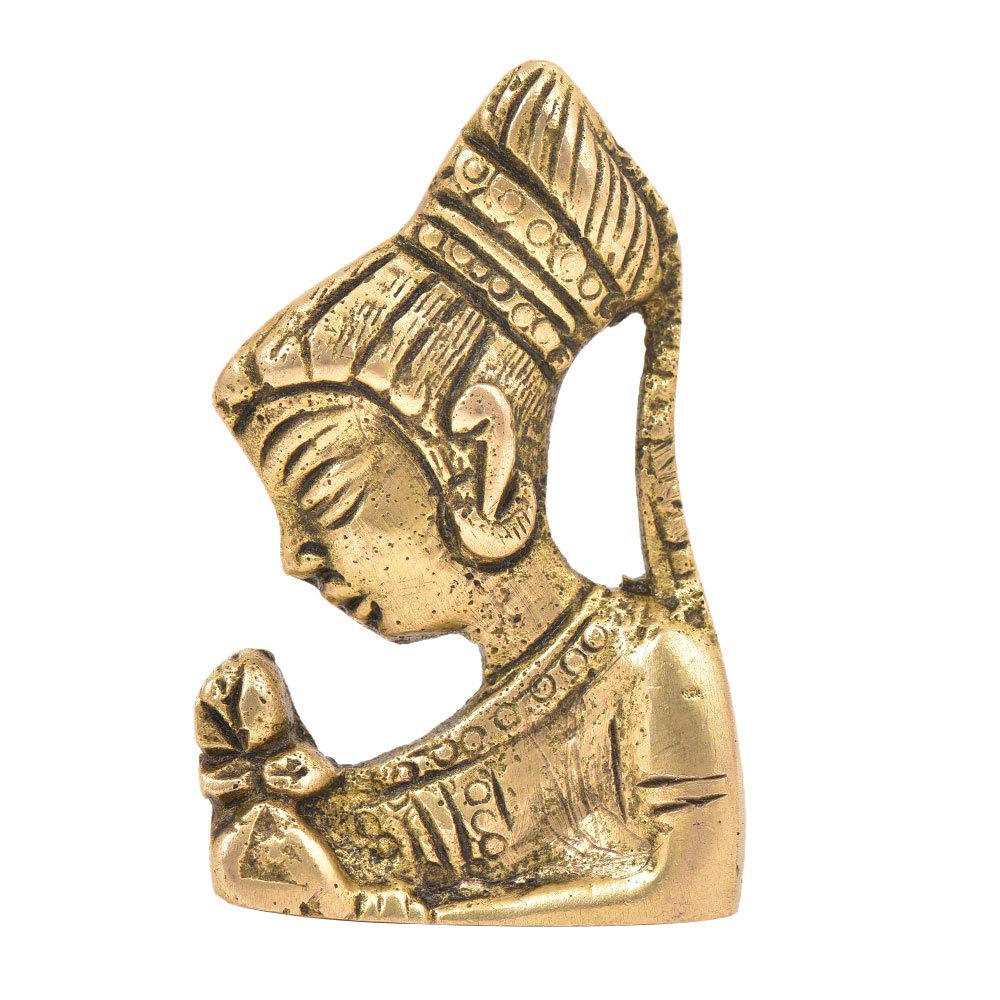 Indian-Shelf 8 Piece Gold Knobs -Brass Knobs For Drawers - Queen Door Handle Parts - 3.81 cm Door Pulls