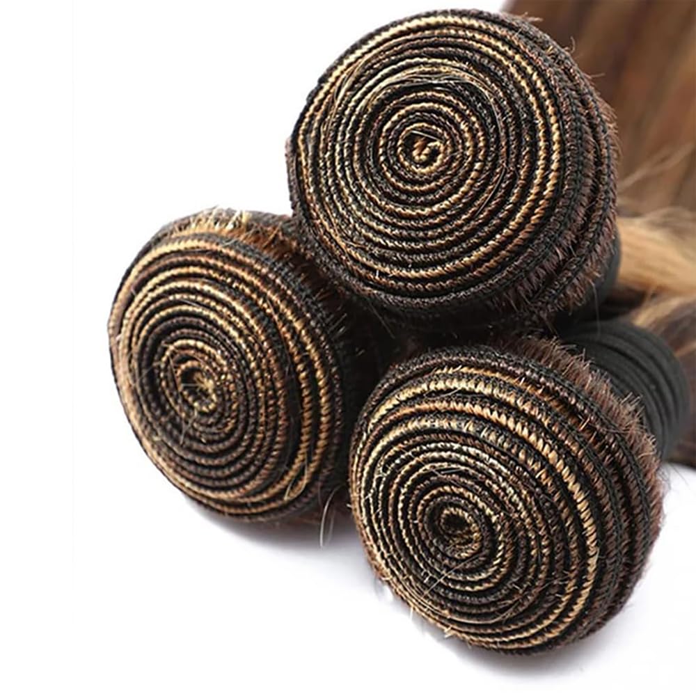 Body Wave Bundles Human Hair Tissage Cheveux Extensions De Cheveux Humains Tressés Naturels Extensions 3 Bundles 50g/pcs Double Weft P427 Highlight Blonde for Woman 16 18 20 Inch