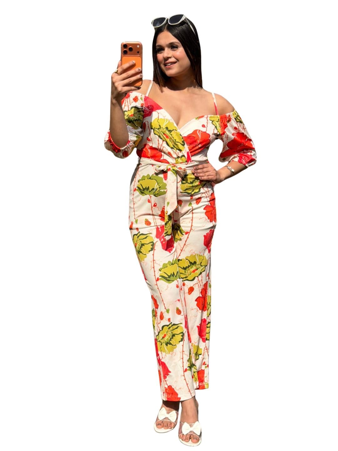 tandul Women's Cotton Blend Multicolor Regular Jumpsuit - Jumpsuit for Office, Casual, Festive & Party (11823)-picture-37