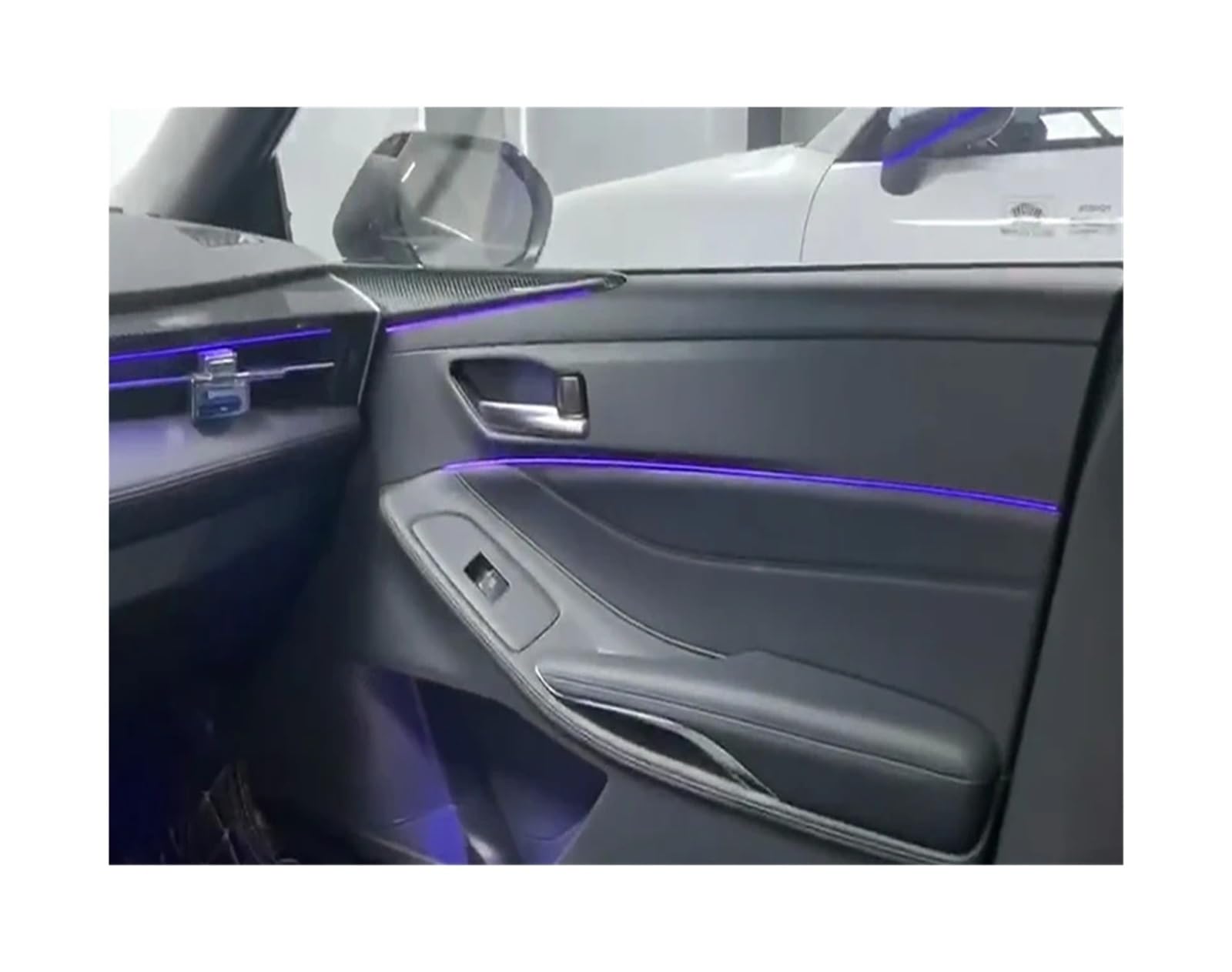 Inter Ambient Light Compatible with Toyota Avalon 2018 + 64 Colors Decorate Inter lamp Touch Control Center Pillar