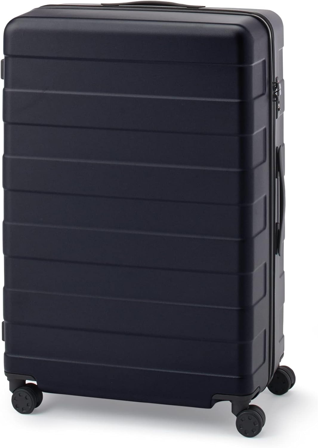 キャリーバーの高さを自由に調節できるハードキャリーケース(105L)