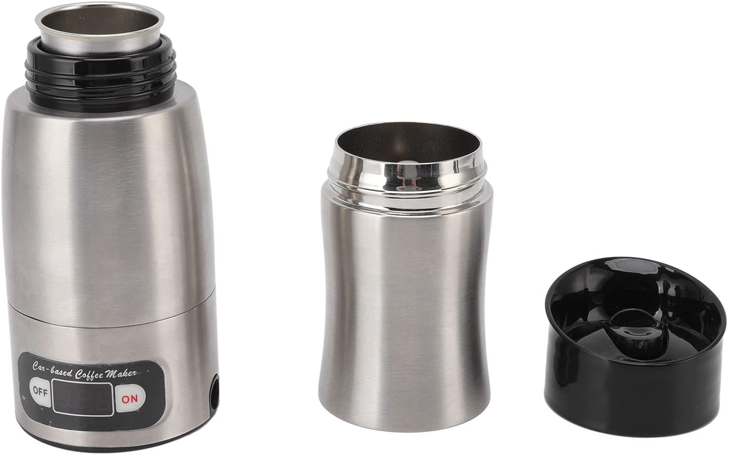Portable Coffee Maker for Car with 12V 24V Cigarette Lighter, Car Coffee Machine for Travel Camping Gifts