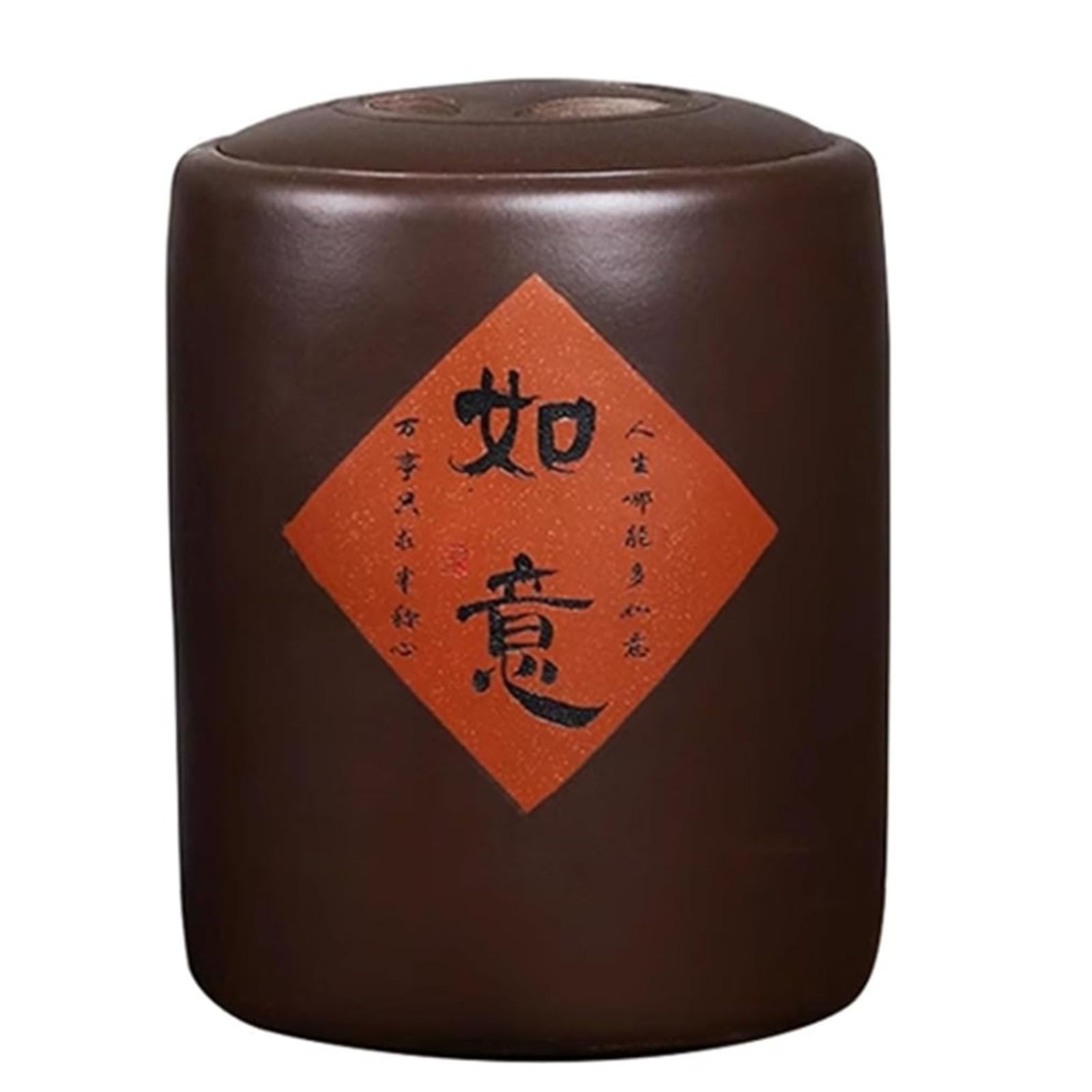 IXTREGZJKM Ceramic Dispenser Container, Ceramic Rice Jar with Lid, Grain Container Storage, Chinese Ceramic Rice Jar Suitable for Rice, Soybeans, Flour and Various Dry Goods B 10kg