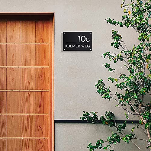 Numéro de maison personnalisé pour une visibilité optimale des livreurs