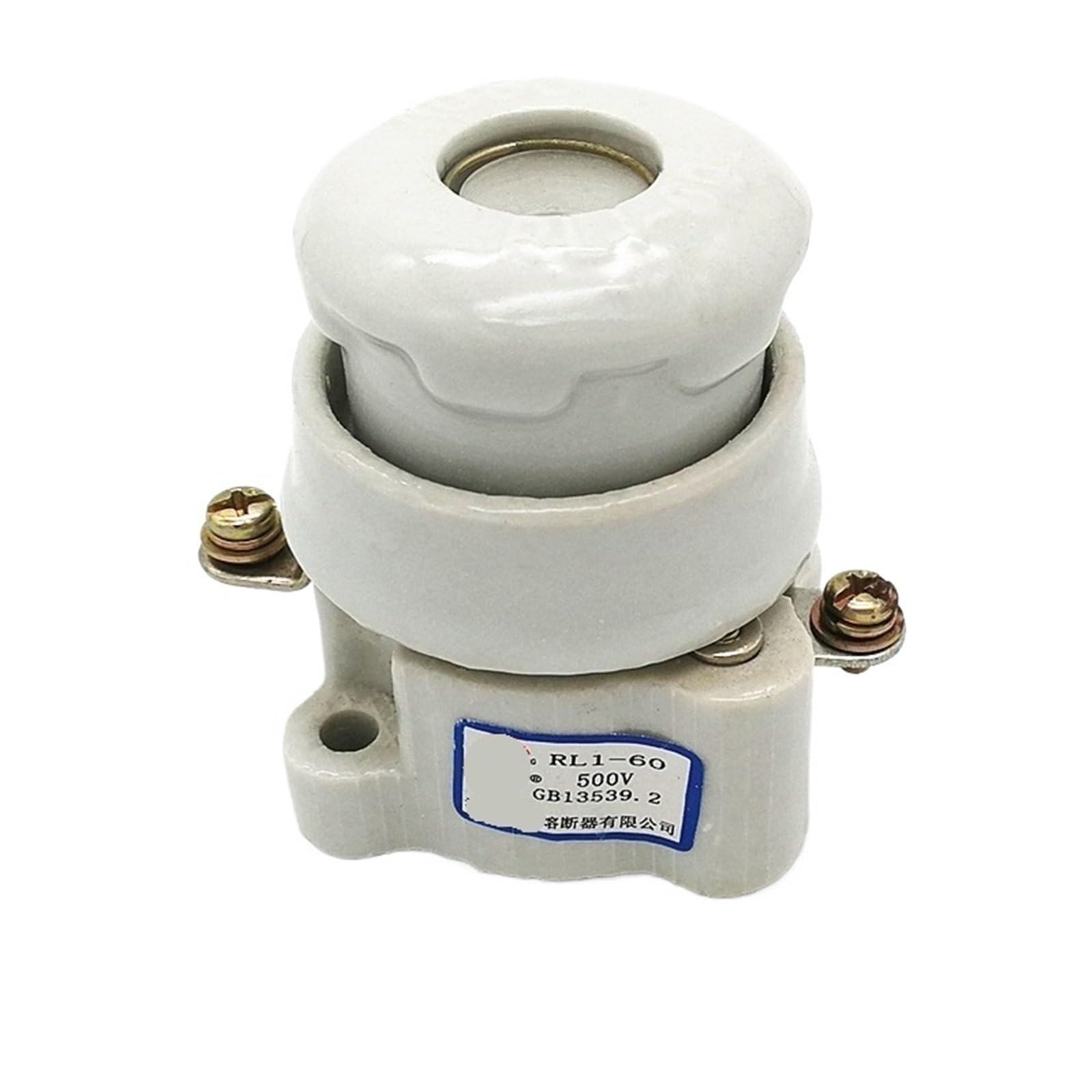 Fusible Spirale RLS1 RL1-60 60A avec base de sécurité en céramique pour machine-outil