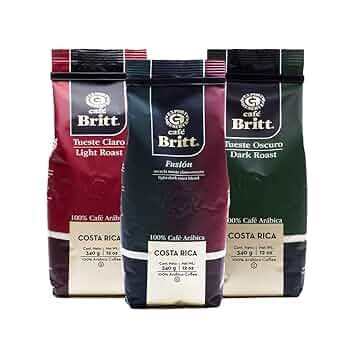 Cafe Britt  コーヒー豆x2とチョコカバーコーヒー豆セット　コスタリカ Cafe Britt コーヒー豆x2とチョコカバーコーヒー豆セット