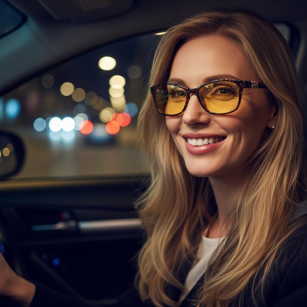 Myiaur Night Driving Glasses for Women Men, Polarized Night Vision Glasses Anti-Glare and Enhance Vision Nighttime - Image 2