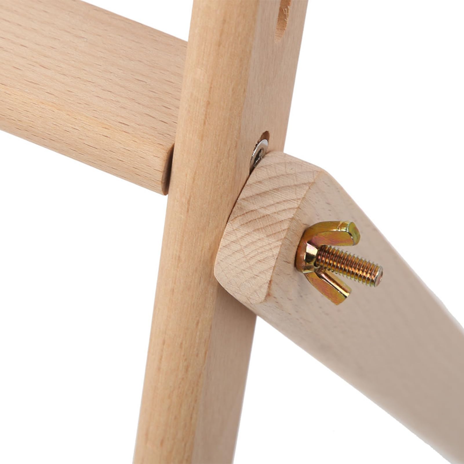 Machine à tricoter en bois, Machine à tisser à la main en bois de bricolage avec support réglable Outil de tricotage de laine pour enfants Artisanat d'art