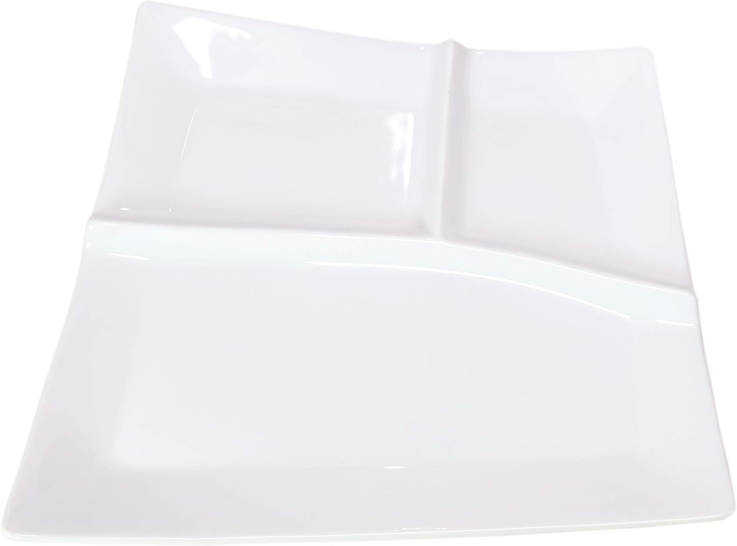 せともの本舗 Western Plate, Delica Ware YK Balsa Lunch Plate, 9.8 x 8.9 x 1.0 inches (25 x 22.5 x 2.5 cm), Western Tableware, Restaurant, Hotel, Restaurant, Commercial Use