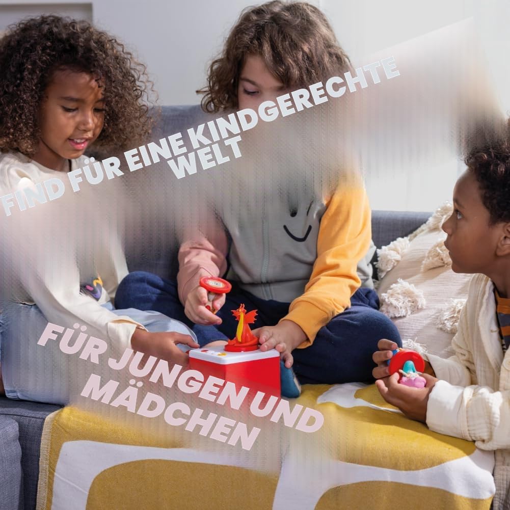 FABA - Geschichtenerzählung für Mädchen und Jungen, Lautsprecher mit dem Charakter Elefant, Lernspiel, Inhalt in Spanisch, geeignet ab 0 Jahren