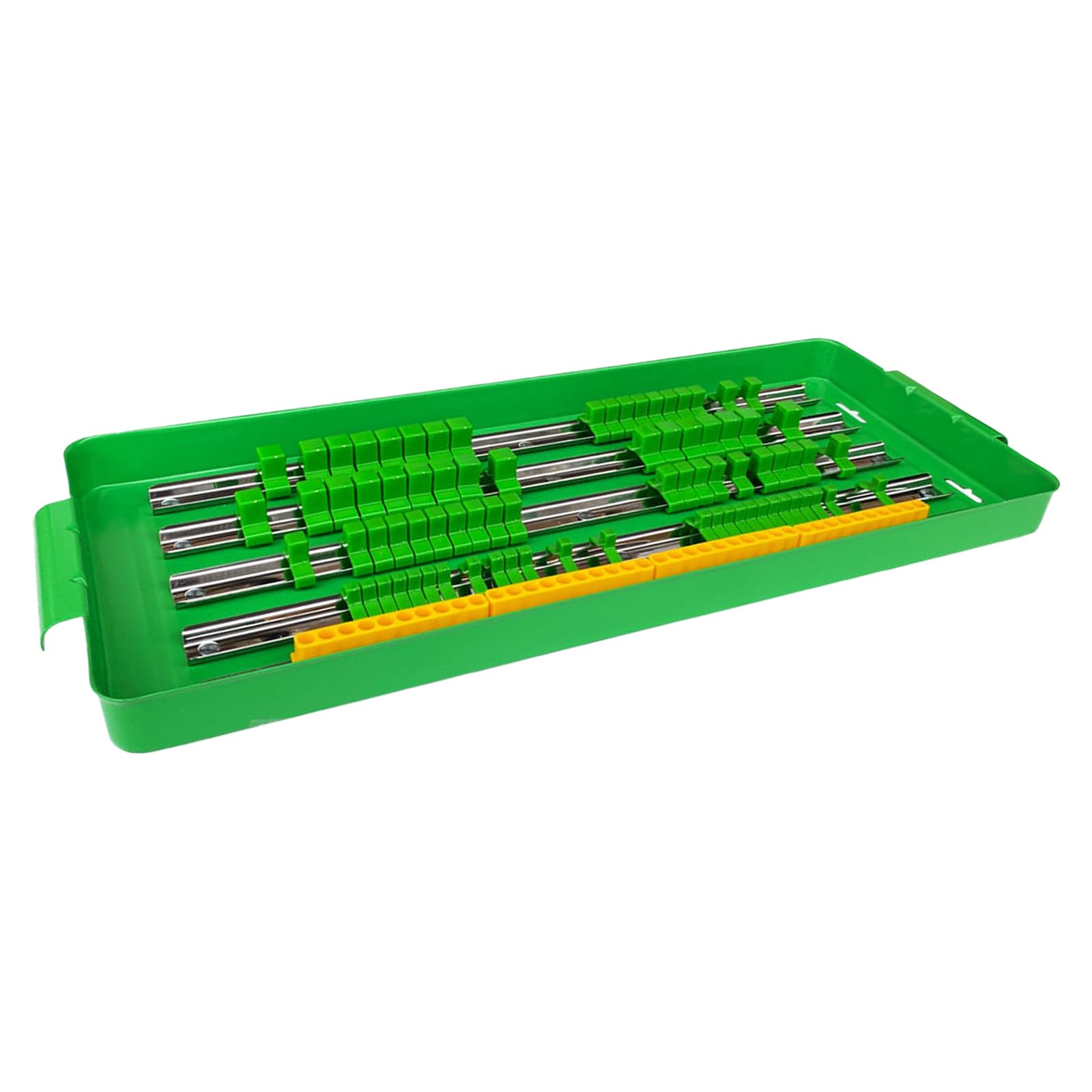 Buxuaaaa D Socket Organizers 1 / 4Inch 3 / 8Inch 1 / 2Inch Socket Organizers For Tool Box Rawer Trays, Holder Garage Storage