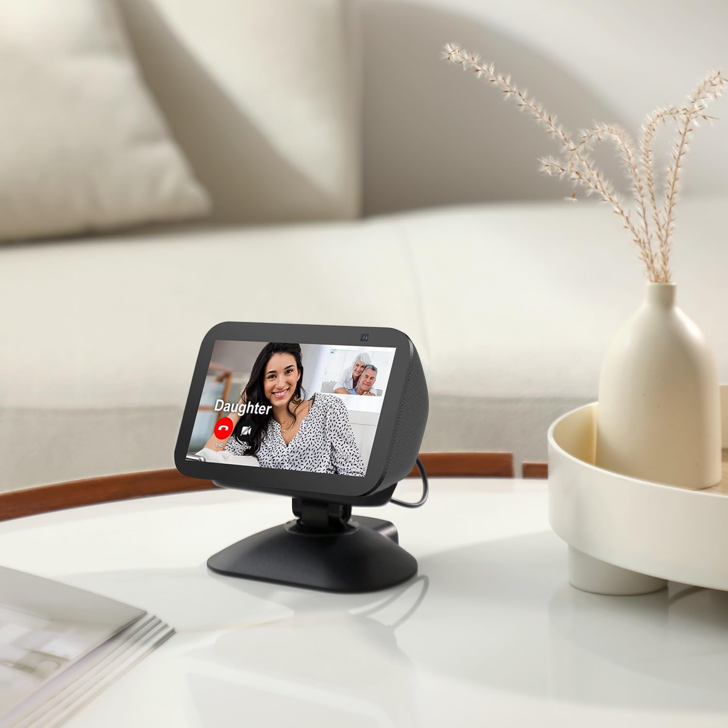 Amazon.co.jp: Echo Show 5 (第3世代) 調節可能な充電スタンド チルト+