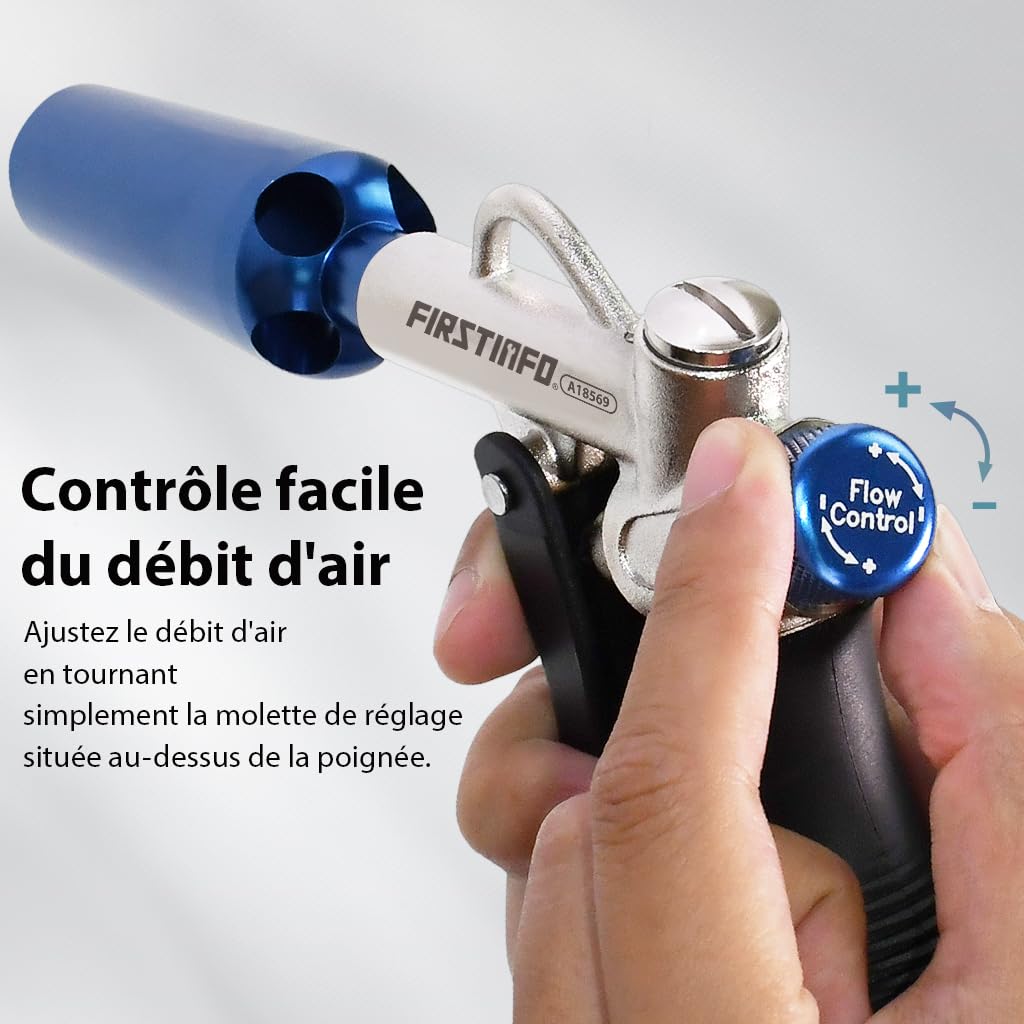 FIRSTINFO Soufflette Air Comprimé Windstorm Haut Débit A18569EU