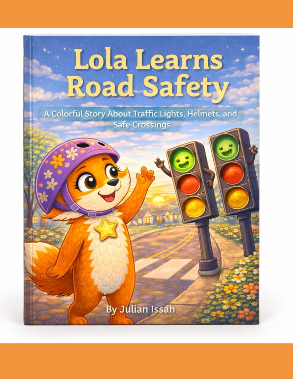 Lola Learns Road Safety: A Colorful Story About Traffic Lights, Helmets, and Safe Crossings